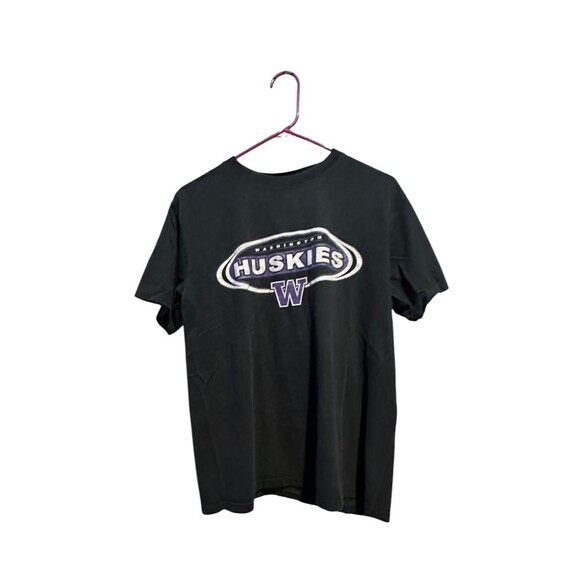 Campus Other - Vintage Campus One University Of Washington Huskies Black T Shirt Size Medium